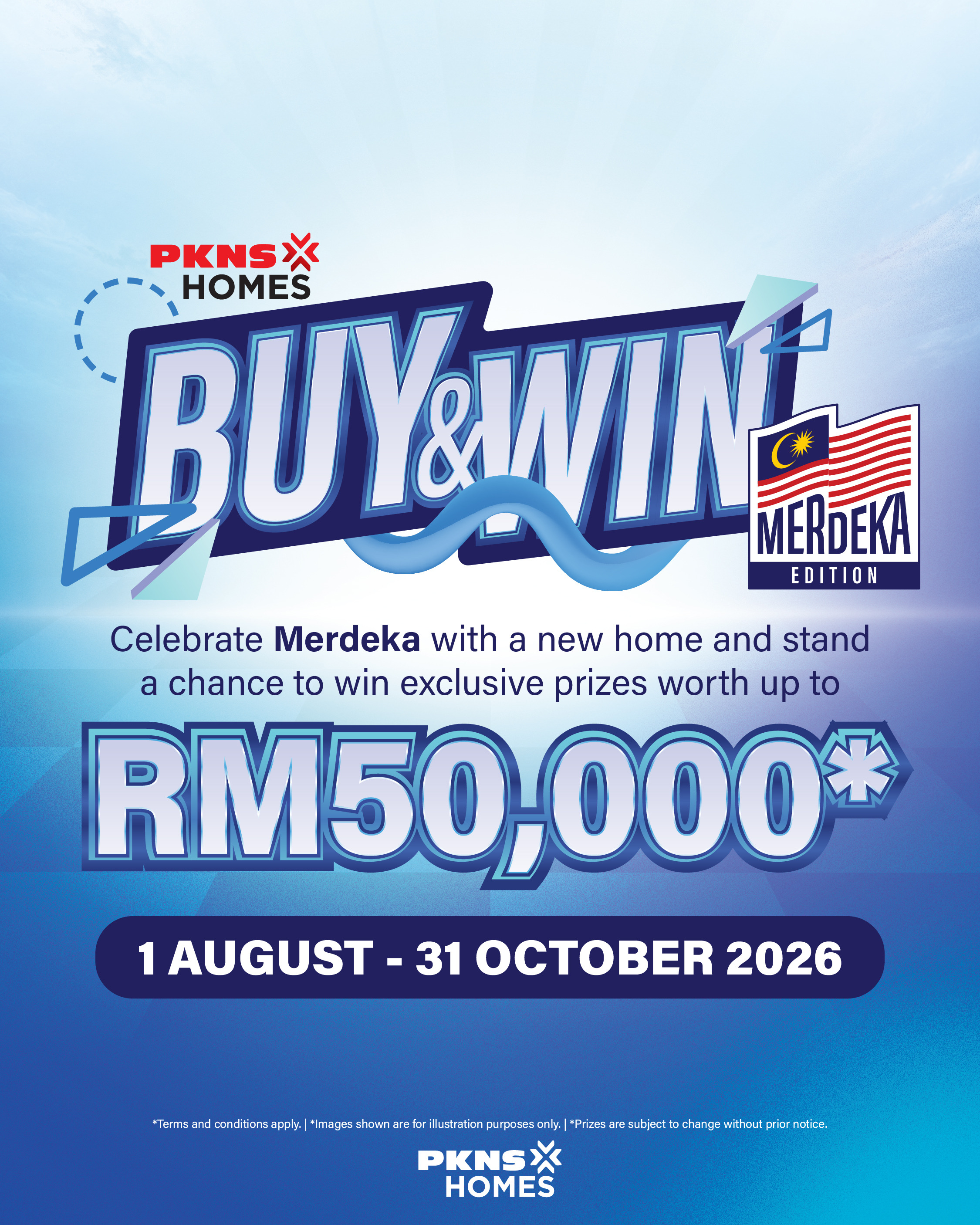 PKNS HOMES BUY & WIN MERDEKA EDITION