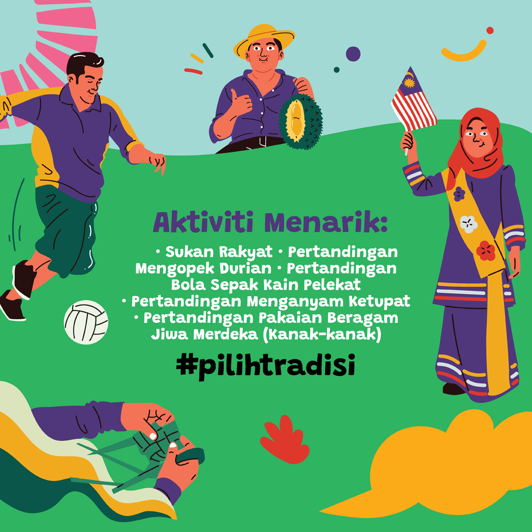 PILIH Karnival Antara Gapi - (24-25 Ogos 2024) - Padang Seksyen 2, Antara Gapi - Aktiviti Menarik - Pilih Tradisi