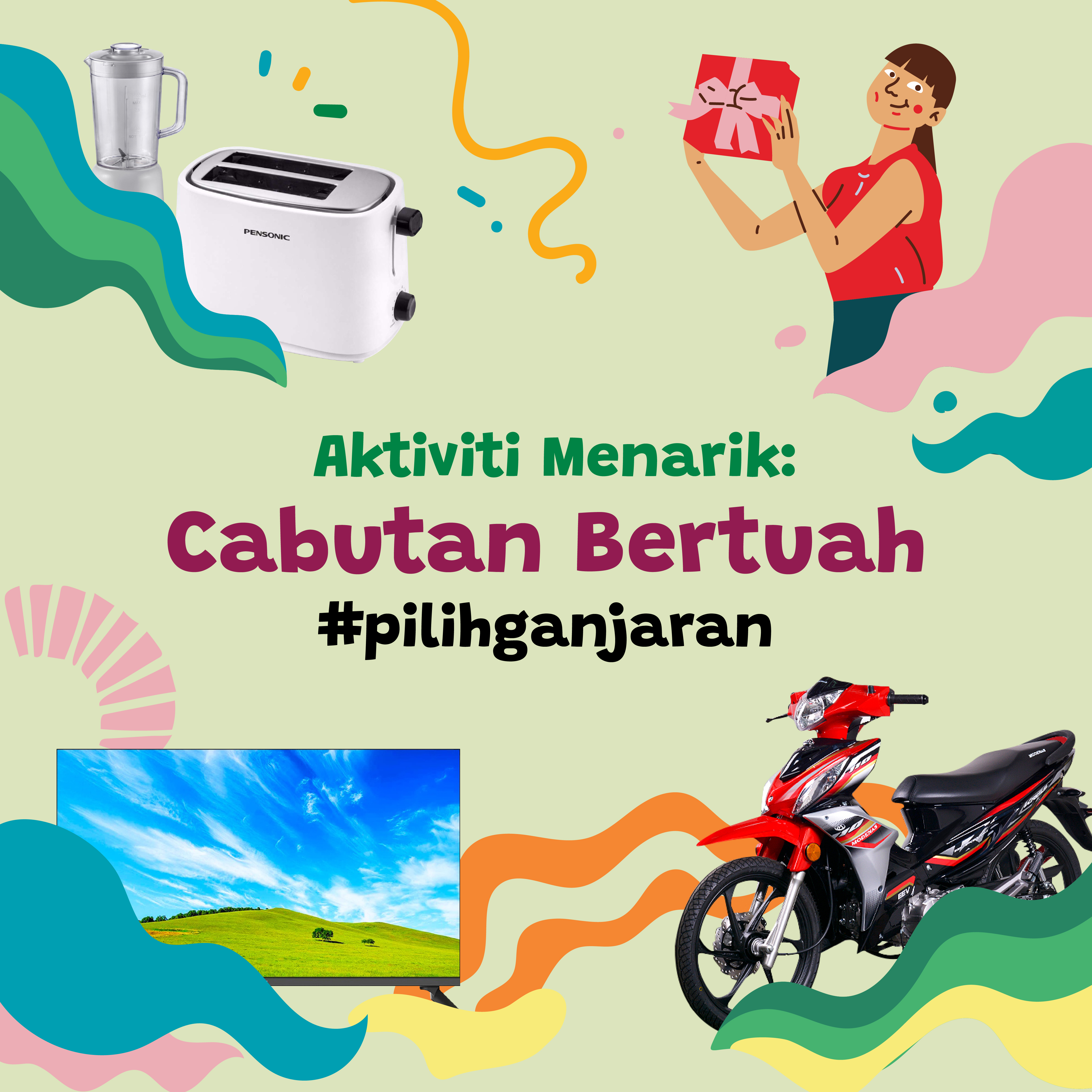 Aktiviti Menarik - Cabutan Bertuah