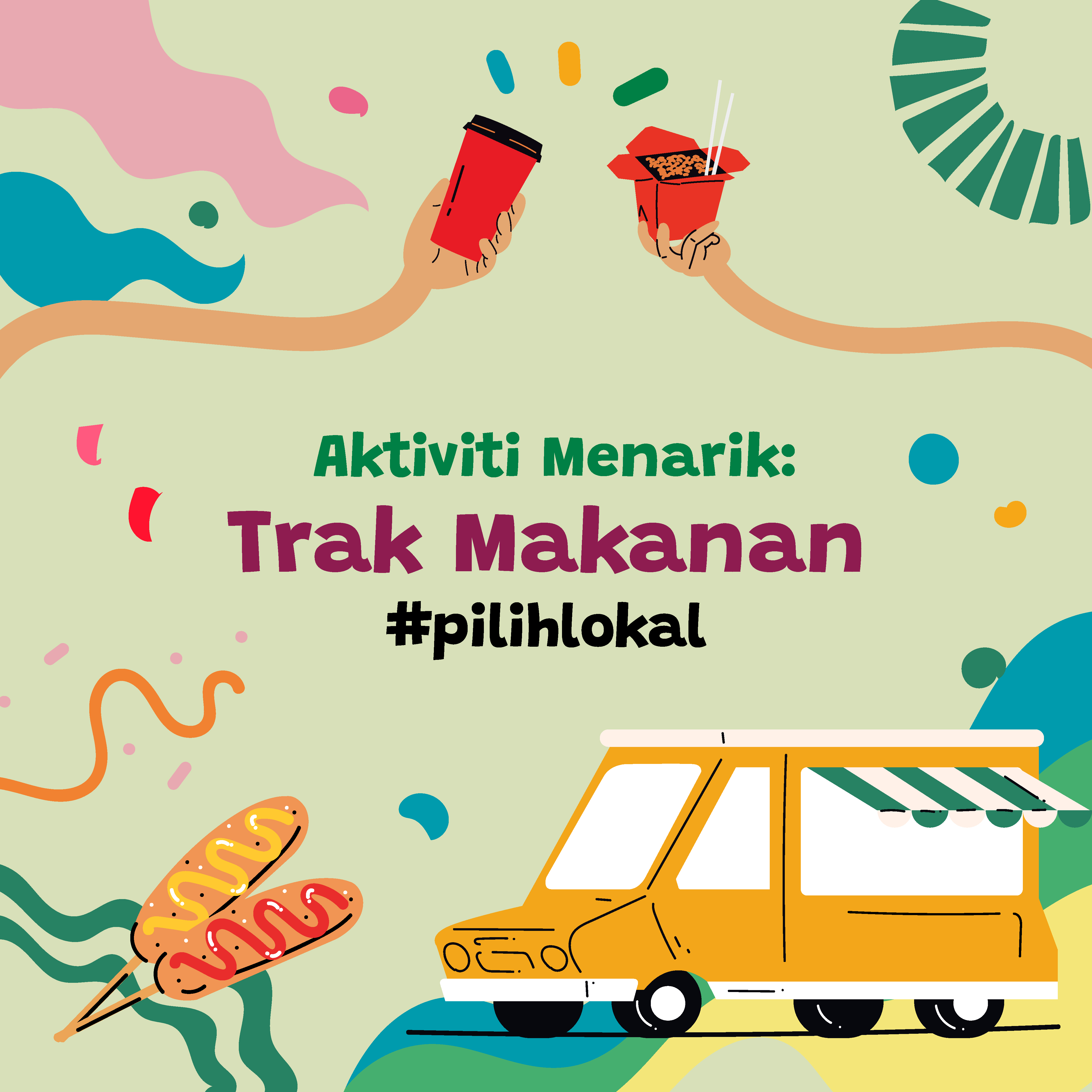 Aktiviti Menarik - Trak Makanan