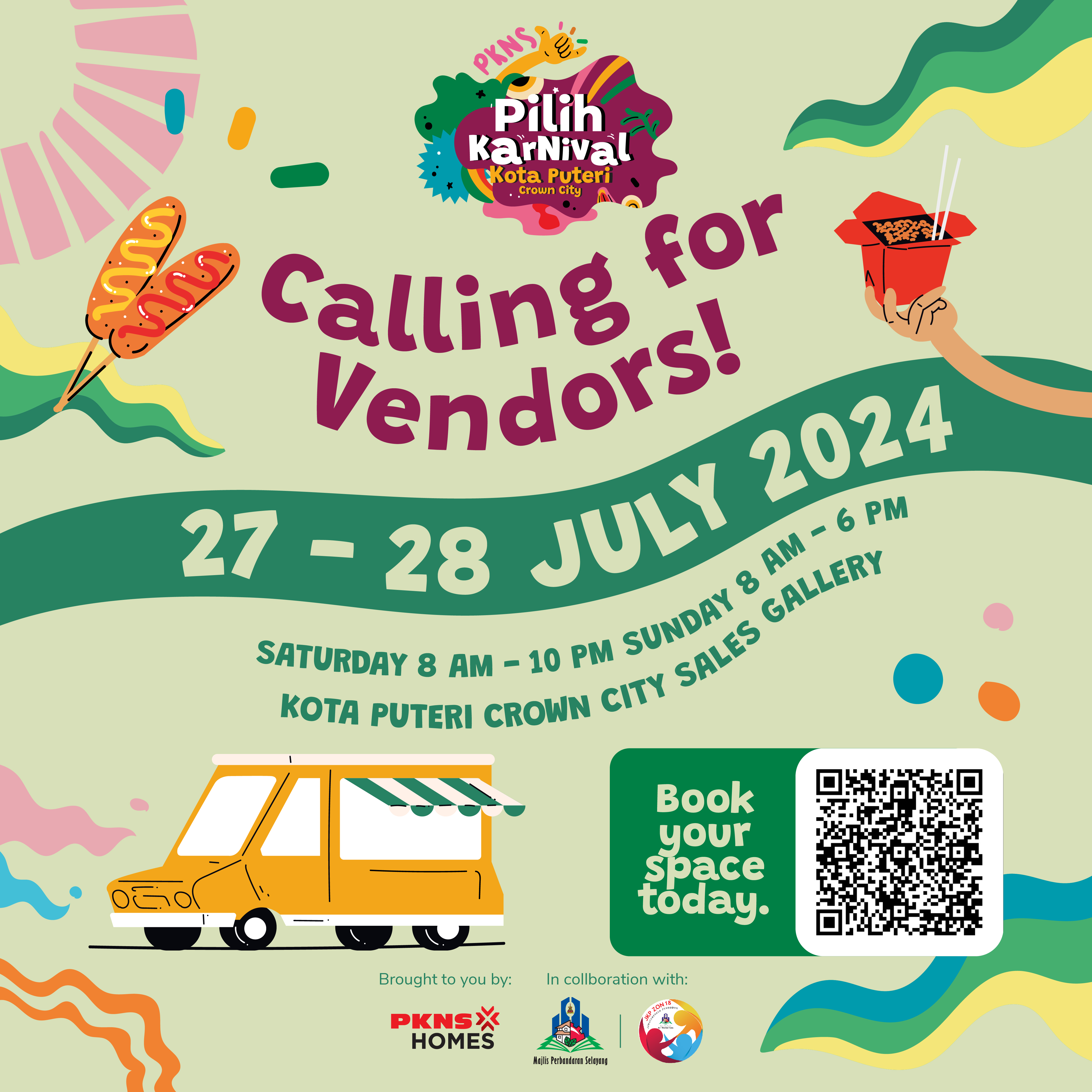 PILIH Karnival KPCC - (27-28 Julai 2024) - Calling for Vendors