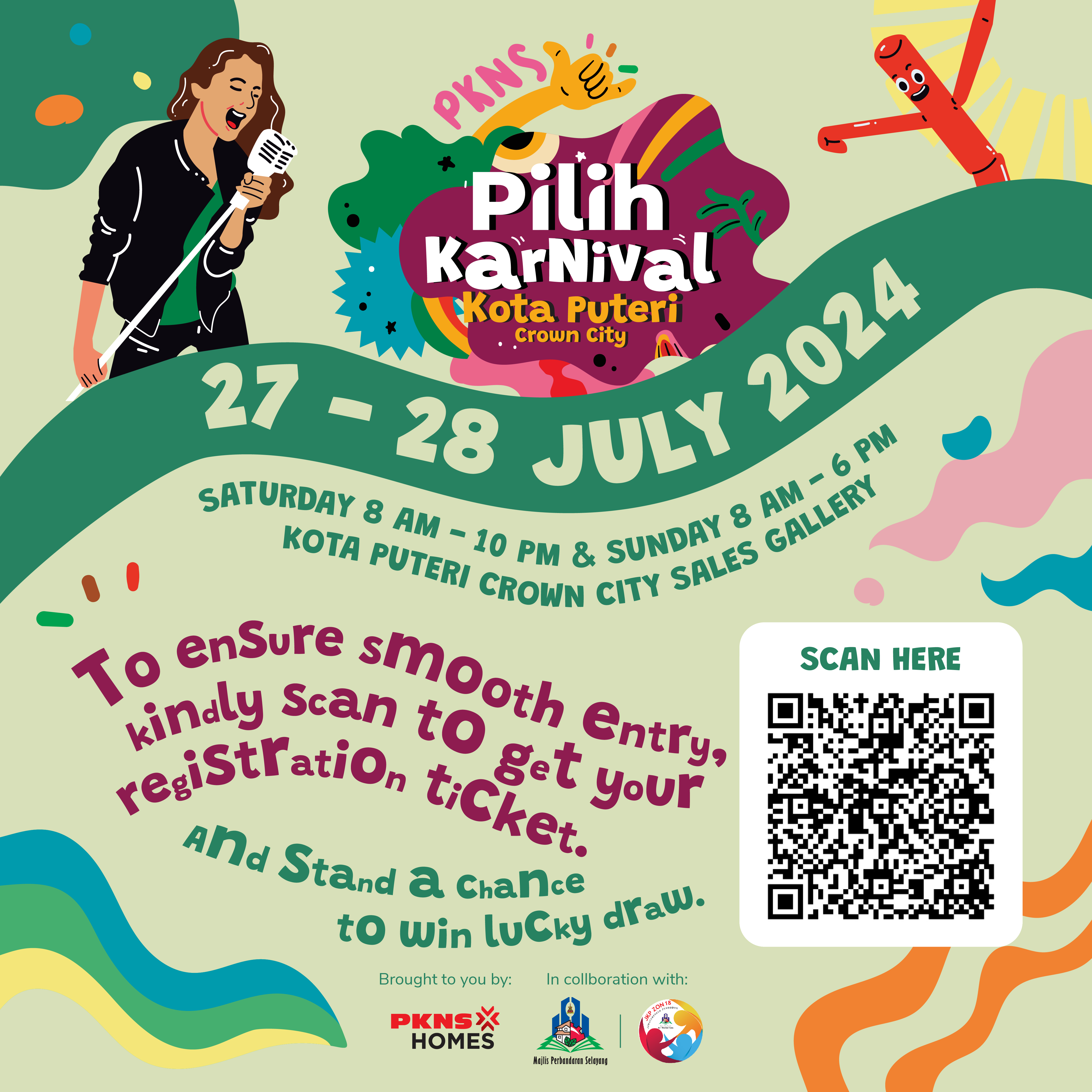 PILIH Karnival KPCC - (27-28 Julai 2024) - Register & stand a chance to win lucky draw