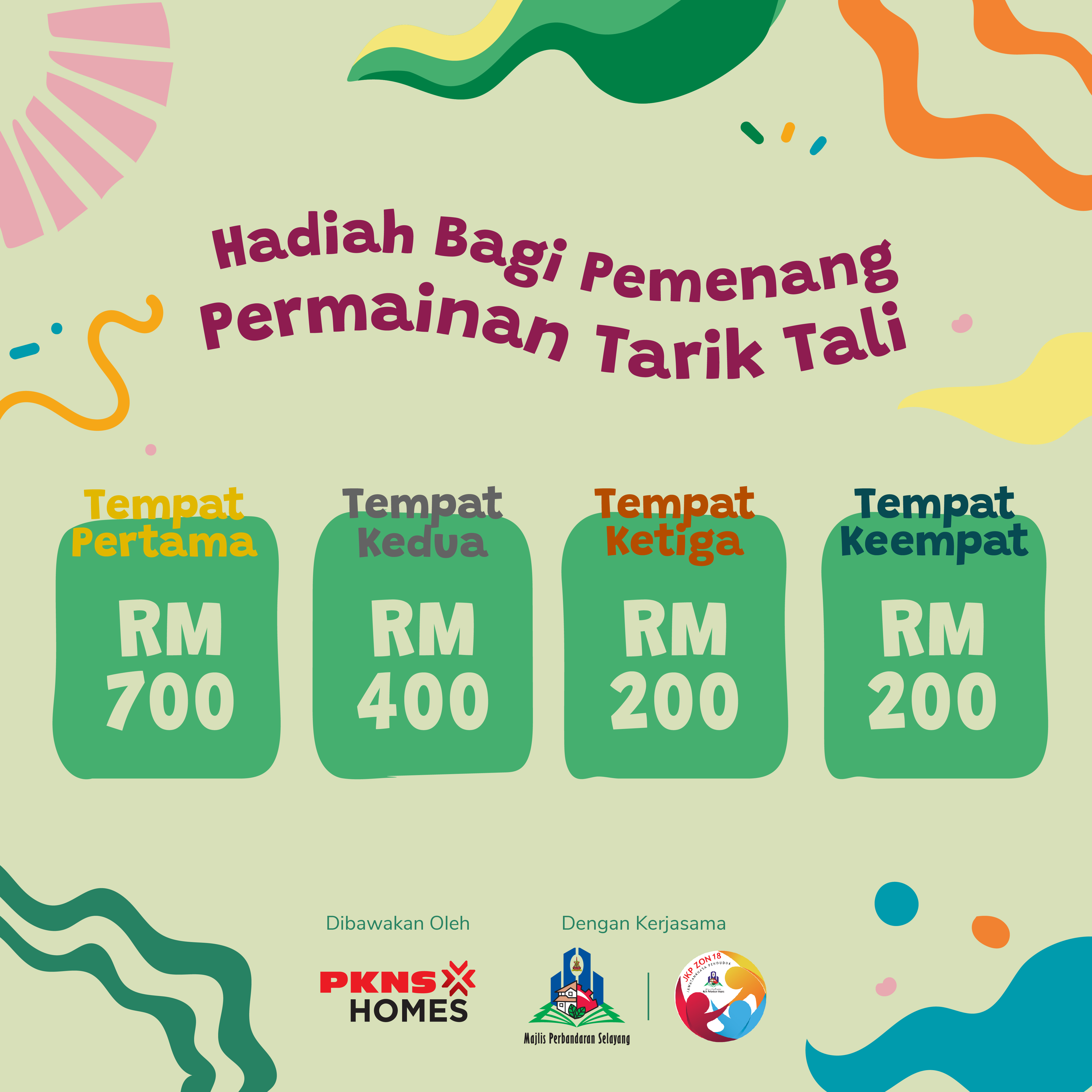 Permainan Tarik Tali - Hadiah bagi Pemenang