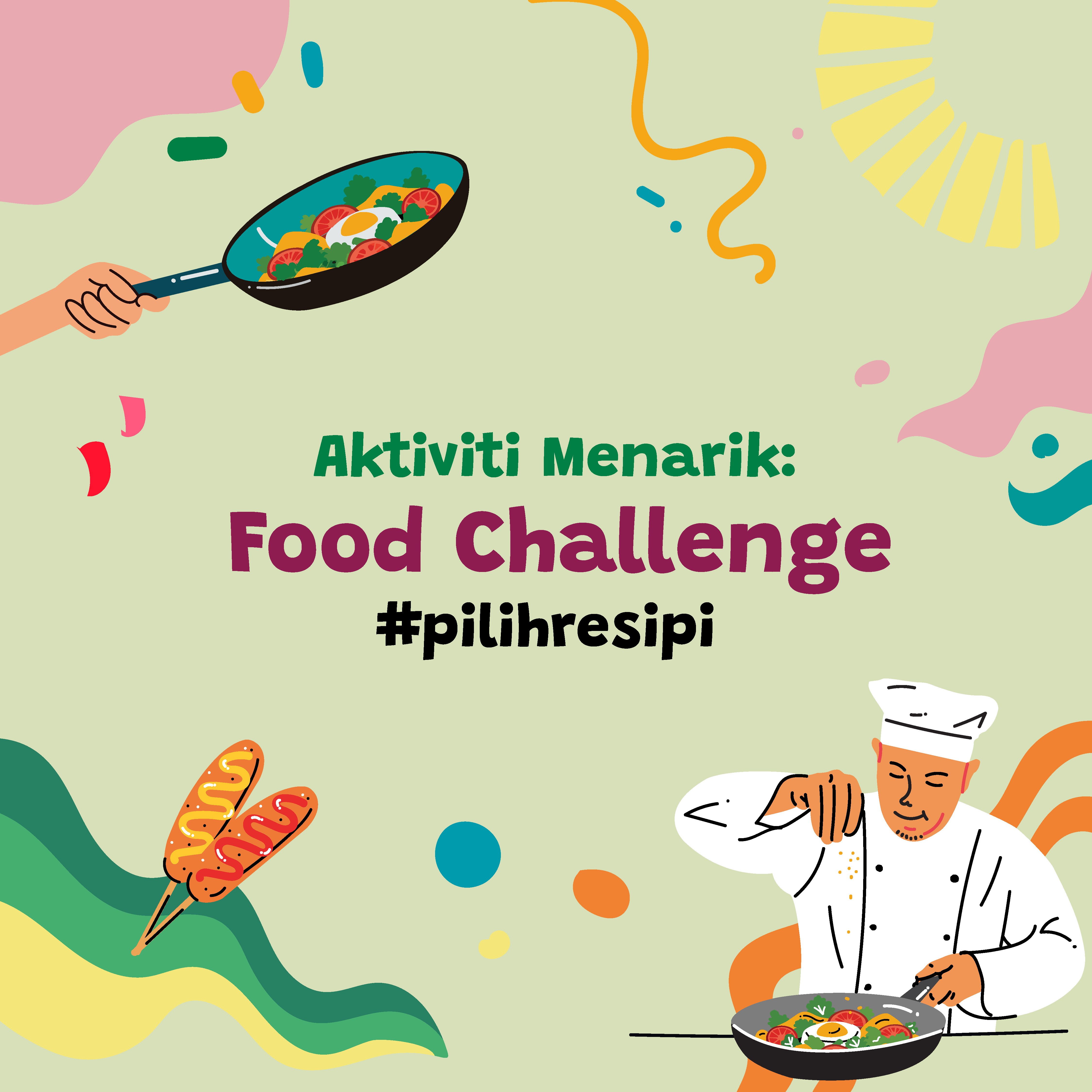 Aktiviti Menarik - Food Challenge